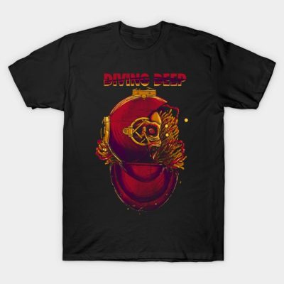 Diving Deep T-Shirt Official Scuba Diving Gifts Merch