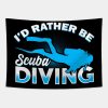 Scuba Diving Tapestry Official Scuba Diving Gifts Merch