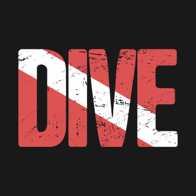 Dive Scuba Diving Flag Tapestry Official Scuba Diving Gifts Merch