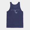 Scuba Diving Heartbeat Tank Top Official Scuba Diving Gifts Merch