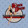 Wreck Diver Pinup Pin Official Scuba Diving Gifts Merch