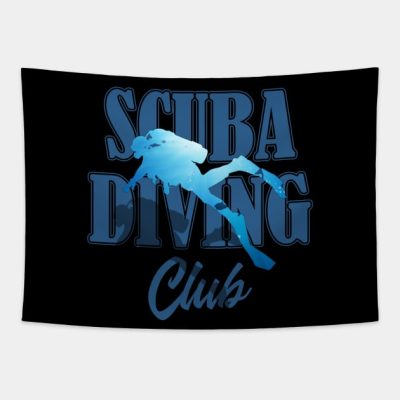 Scuba Diving Club Underwater Tapestry Official Scuba Diving Gifts Merch