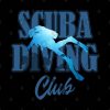 Scuba Diving Club Underwater Tapestry Official Scuba Diving Gifts Merch