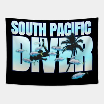 Scuba Diving T Shirt Designs Tapestry Official Scuba Diving Gifts Merch