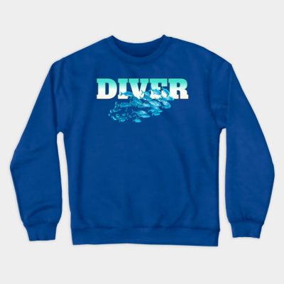 Scuba Diving T Shirt Designs Crewneck Sweatshirt Official Scuba Diving Gifts Merch