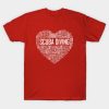 Scuba Diving Heart T-Shirt Official Scuba Diving Gifts Merch