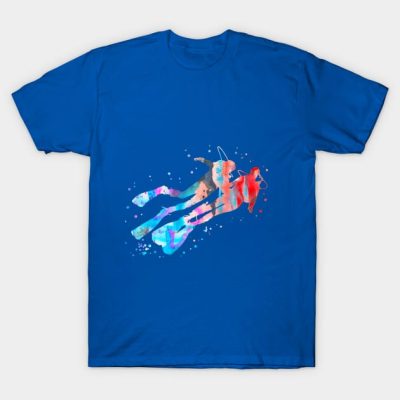 Scuba Divers Scuba Couple Scuba Diver T-Shirt Official Scuba Diving Gifts Merch