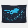 Scuba Diving Tapestry Official Scuba Diving Gifts Merch