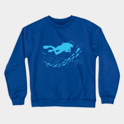 Scuba Diving Crewneck Sweatshirt Official Scuba Diving Gifts Merch