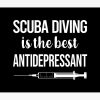 Antidepressant Scuba Diving Diver Tapestry Official Scuba Diving Gifts Merch