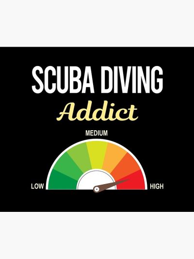 Addict Scuba Diving Diver Tapestry Official Scuba Diving Gifts Merch