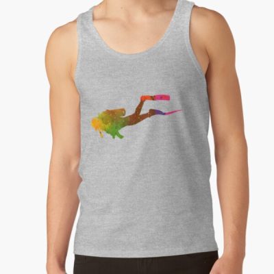 Scuba Diver Colorful Scuba Diving Tank Top Official Scuba Diving Gifts Merch