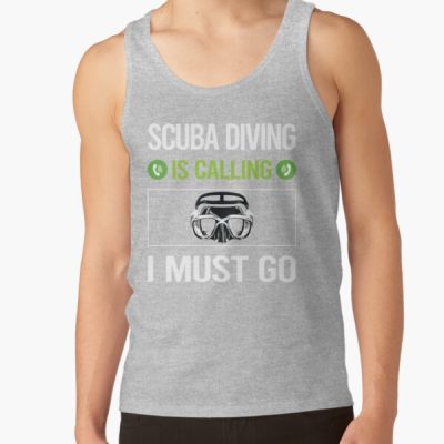 It Is Calling Scuba Diving Diver Tank Top Official Scuba Diving Gifts Merch