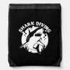 shark diving drawstring bag r1bd250a2a8634e2d95a273b619f7d195 zffcx 1000 - Scuba Diving Gifts