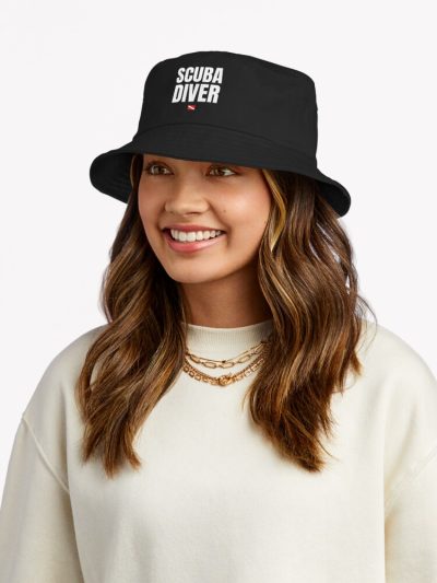 Scuba Diver Bucket Hat Official Scuba Diving Gifts Merch