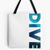 Scuba Dive Vintage Diving Gear Underwater Diver Tote Bag Official Scuba Diving Gifts Merch