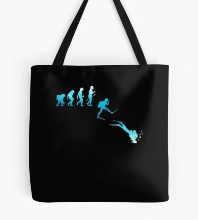 Scuba Diving Evolution Tote Bag Official Scuba Diving Gifts Merch