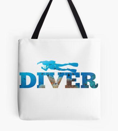 Scuba Diving Scuba Diver Tote Bag Official Scuba Diving Gifts Merch