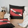 Scuba Shark Dive Flag Throw Pillow Official Scuba Diving Gifts Merch