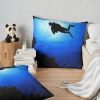 Scuba Deep Diving Throw Pillow Official Scuba Diving Gifts Merch