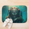 Scuba Diver Bath Mat Official Scuba Diving Gifts Merch