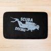 Scuba Diving Cave Diving Bath Mat Official Scuba Diving Gifts Merch