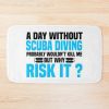 Funny A Day Without Scuba Diving Bath Mat Official Scuba Diving Gifts Merch