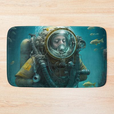 Scuba Diving Bath Mat Official Scuba Diving Gifts Merch