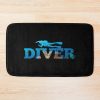 Scuba Diving Scuba Diver Bath Mat Official Scuba Diving Gifts Merch