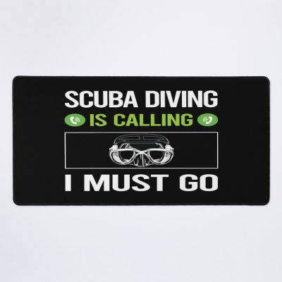 It Is Calling Scuba Diving Diver Mouse Pad Official Scuba Diving Gifts Merch