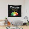 Addict Scuba Diving Diver Tapestry Official Scuba Diving Gifts Merch